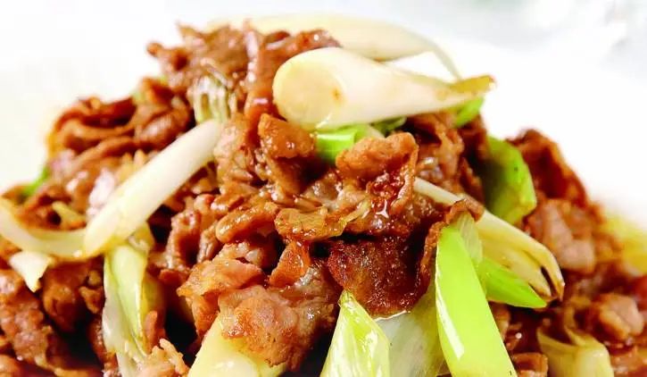 葱爆羊肉