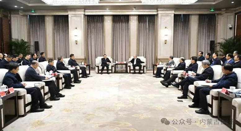 自治区党政代表团赴京对接京蒙协作工作并学习考察 尹力殷勇李秀领魏小东王伟中包钢张延昆参加